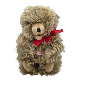 Vtg. Clemens Spieltiere Open Mouth Rare Plush Bear West Germany Stuffed Animal